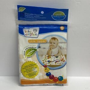 Disney Baby Einstein Disposable Placemats Table Topper Play Mat Animals